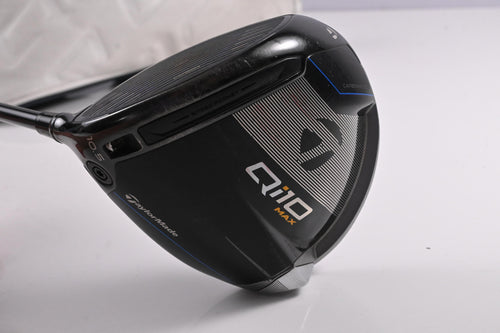 Left Hand Taylormade Qi10 Max Driver / 10.5 Degree / Stiff Flex Kai'li Red 60