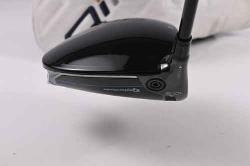 Left Hand Taylormade Qi10 Max Driver / 10.5 Degree / Stiff Flex Kai'li Red 60