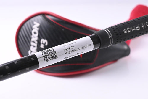 Left Hand Srixon Z-H85 #3 Hybrid / 19 Degree / Regular Flex Rogue Black 95 MSI