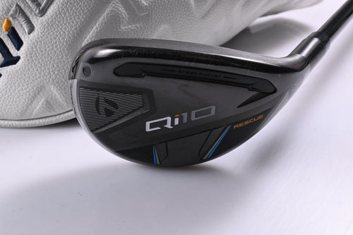 Taylormade Qi10 #4 Hybrid / 22 Degree / Stiff Flex Fujikura Ventus TR Blue 7