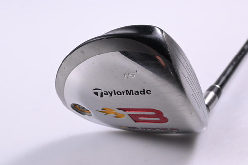 Taylormade Burner 2008 #3 Wood / 15 Degree / Regular Flex Taylormade Reax 49