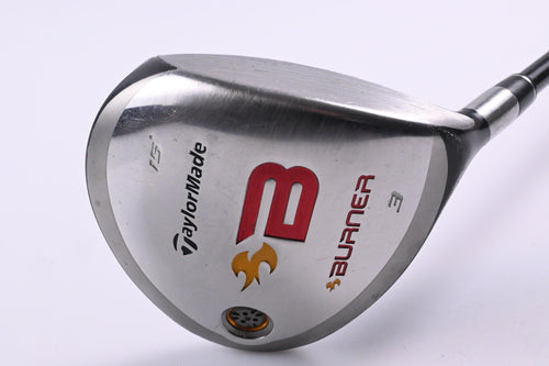 Taylormade Burner 2008 #3 Wood / 15 Degree / Regular Flex Taylormade Reax 49