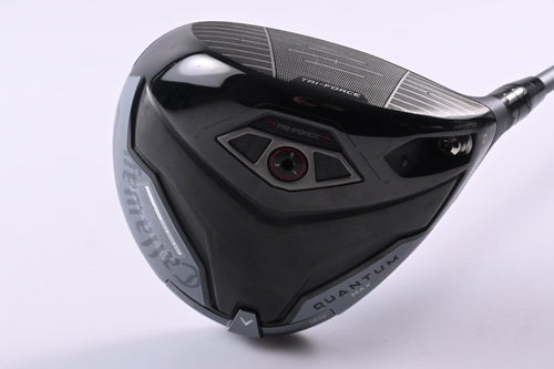 Callaway Quantum Max Driver / 9 Degree / Stiff Flex Denali Frost Silver 60 Shaft