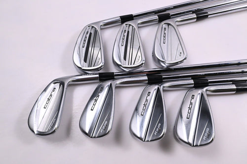Cobra King Pro/CB/MB Irons / 4-PW / Stiff Flex Steel Shafts