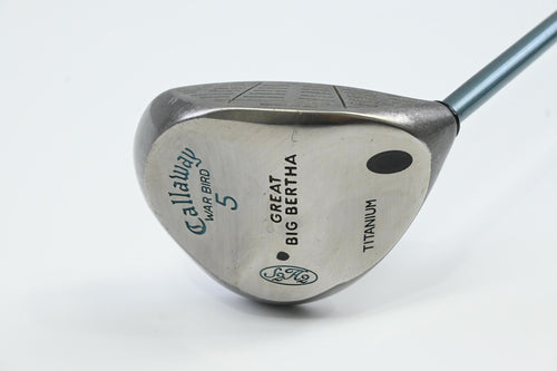 Ladies Callaway Great Big Bertha #5 Wood / 18 Degree / Ladies Flex Gems Ultra Lite