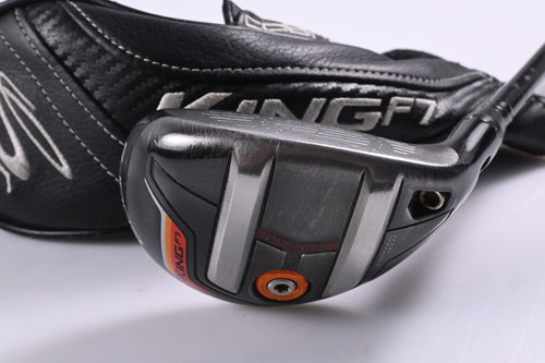 Cobra King F7 #3-4 Hybrid / 19-22 Degree / Stiff Flex Tensei AV Raw White 90