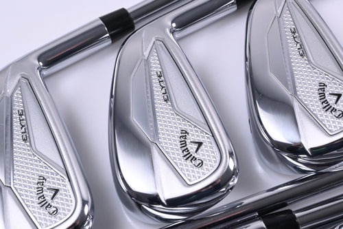 Callaway Elyte Irons / 5-PW+SW / Regular Flex True Temper Vector 80 Shafts