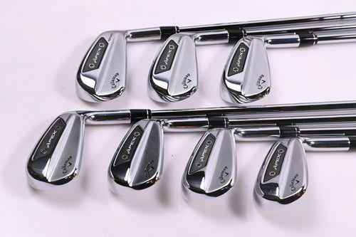 Callaway Apex Ai150 Irons / 5-PW+GW / X-Flex KBS $-Taper 130 Shafts