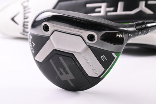 Callaway Elyte #3 Wood / 15 Degree / Regular Flex Denali Charcoal 60 Shaft