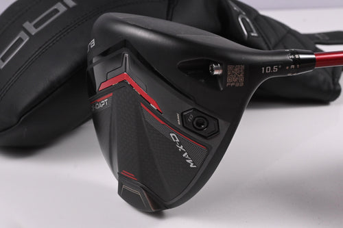 Cobra DS-Adapt MAX-D Driver / 10.5 Degree / Stiff Flex Project X Denali Red 50