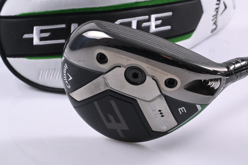 Callaway Elyte Triple Diamond #3 Wood / 15 Degree / Stiff Flex Denali Charcoal