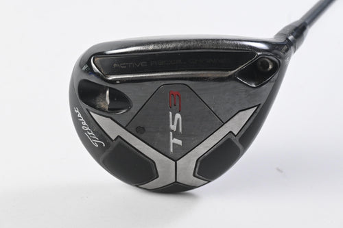 Titleist TS3 #3 Wood / 15 Degree / Stiff Flex Hzrdus Smoke Black 70 Shaft
