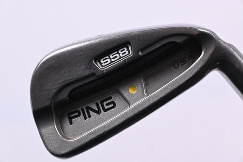 Ping S58 #4 Iron / 24 Degree / Yellow Dot / Stiff Flex Ping Steel Shaft