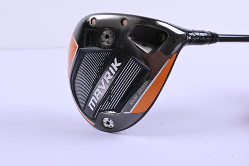 Callaway Mavrik Sub Zero Driver / 9 Degree / Stiff Flex Kai'li Red 50 Shaft