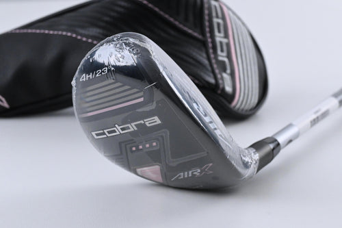 Ladies Cobra Air-X #4 Hybrid / 23 Degree / Ladies Flex Cobra Ultralite 45 Shaft