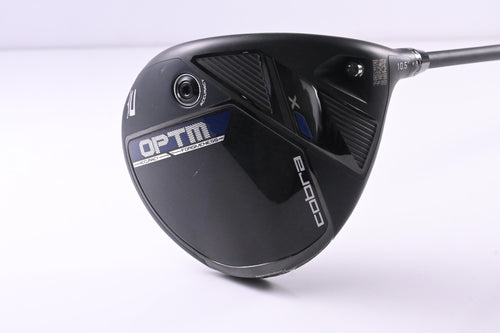 Cobra OPTM X Driver / 10.5 Degree / Stiff Flex Kai'li Darkwaves White 60 Shaft