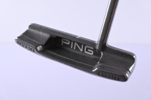 Left Hand Ping Scottsdale Anser 5KS Nickel Putter / 34 Inch