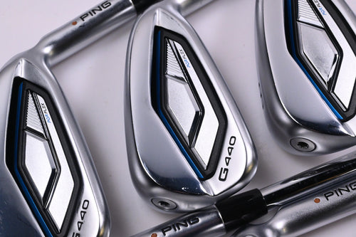 Ping G440 Irons / 6-PW+GW / Brown Dot / Regular Flex Ping AWT 3.0 Shafts