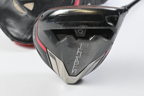 Taylormade Stealth Driver / 10.5 Degree / Stiff Flex Hzrdus Smoke Red RDX 60