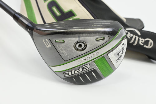 Left Hand Callaway Epic Speed #3 Wood / 15 Degree / Stiff Flex HZRDUS Smoke iM10