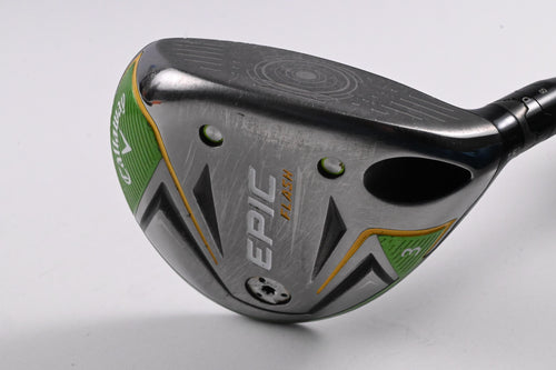Callaway Epic Flash #3 Wood / 15 Degree / Stiff Flex Evenflow Green 65 Shaft