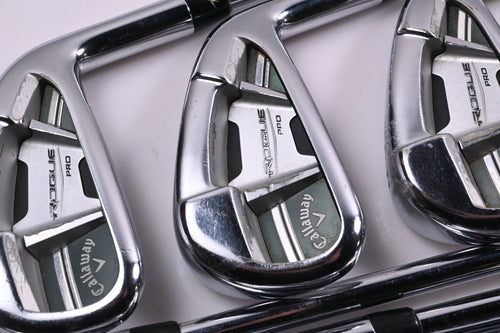 Callaway Rogue Pro Irons / 4-PW / Stiff Flex N.S.Pro Modus3 Tour 130 Shafts