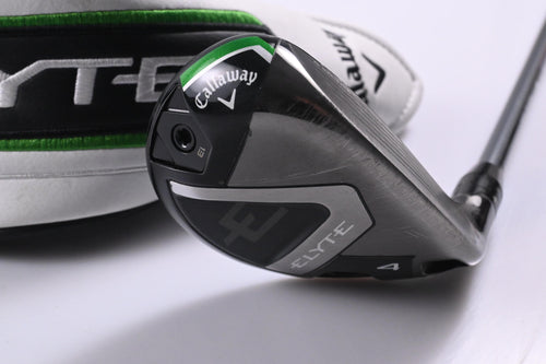 Callaway Elyte #4 Hybrid / 22 Degree / Stiff Flex Denali Charcoal 70 Shaft
