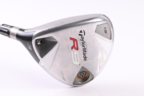 Left Hand Taylormade R9 #3 Wood / 15 Degree / Regular Flex Matrix Radix 5 Shaft