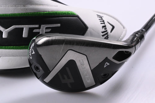 Callaway Elyte #4 Hybrid / 22 Degree / Stiff Flex Denali Charcoal 70 Shaft