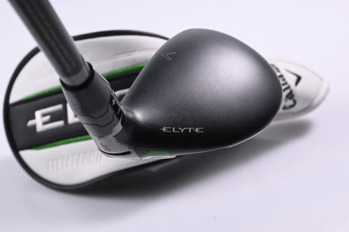 Callaway Elyte #4 Hybrid / 22 Degree / Stiff Flex Denali Charcoal 70 Shaft