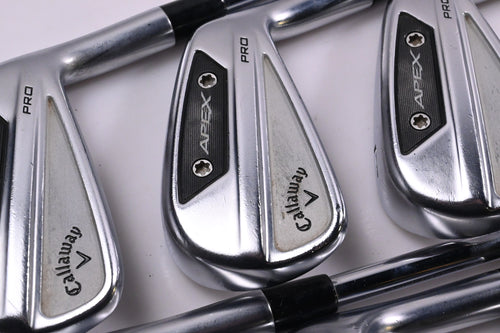 Callaway Apex Pro 24 Irons / 5-PW / Stiff Flex Dynamic Gold Mid 115 S300 Shafts