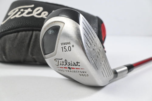 Titleist 980 F #3 Wood / 15 Degree / Stiff Flex Grafalloy ProLite Shaft