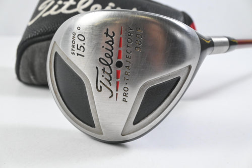 Titleist 980 F #3 Wood / 15 Degree / Stiff Flex Grafalloy ProLite Shaft