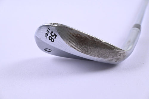 Taylormade Milled Grind 3 Chrome Lob Wedge / 58 Degree / Stiff Flex N.S.PRO 105