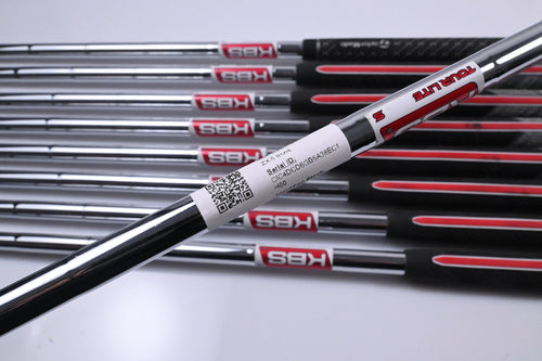 Srixon ZXi5 Irons / 4-PW+AW+SW / Stiff Flex KBS Tour Lite Shafts