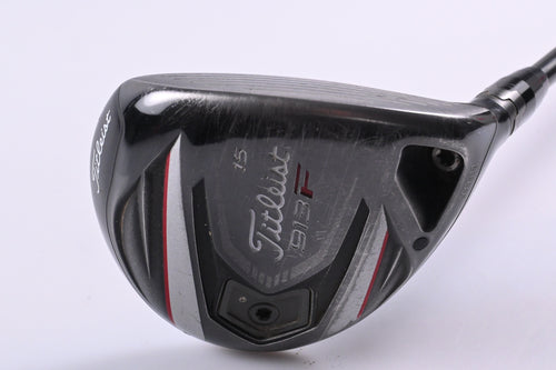 Titleist 913 F #3 Wood / 15 Degree / Stiff Flex Aldila RIP Phenom 80 Shaft