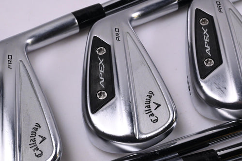 Callaway Apex Pro 24 Irons / 4-PW / X-Flex KBS $-Taper 130 Shafts