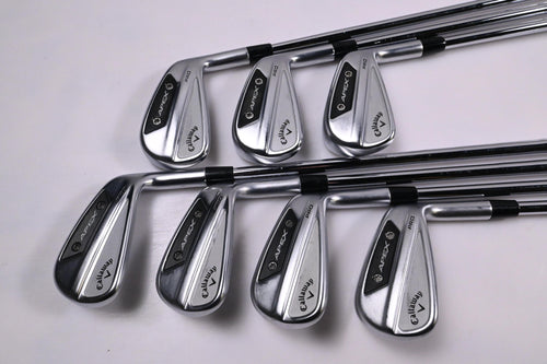 Callaway Apex Pro 24 Irons / 4-PW / X-Flex KBS $-Taper 130 Shafts