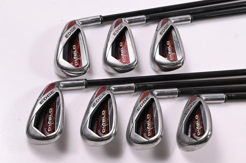 Callaway Diablo Edge Irons / 5-PW+SW / Regular Flex Callaway 75 Shafts