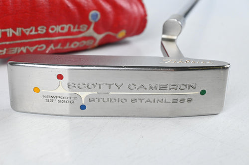 Scotty Cameron Studio Stainless Newport Putter / 35 Inch