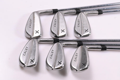 Caley Irons / 4-PW / Stiff Flex Steel Shafts / No #9 Iron