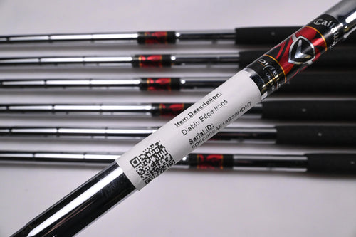 Callaway Diablo Edge Irons / 5-PW+SW / UniFlex Callaway Shafts