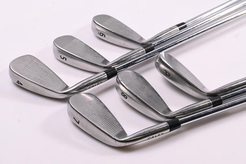 Caley Irons / 4-PW / Stiff Flex Steel Shafts / No #9 Iron