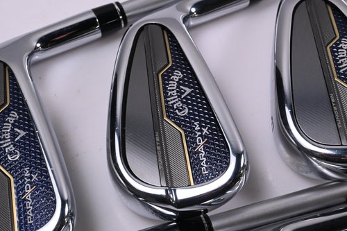 Callaway Paradym X Irons / 6-PW+GW / Senior Flex Aldila Ascent PL 50 Shafts