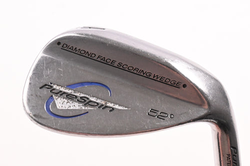 PureSpin Diamond Face Gap Wedge / 52 Degree / Stiff Flex Steel Shaft