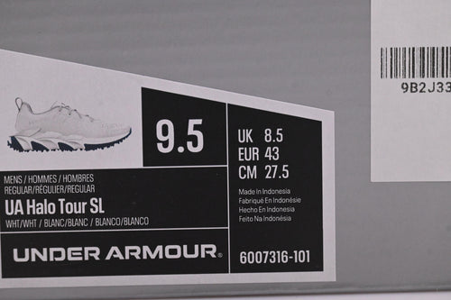 Under Armour Halo Tour SL Golf Shoes / UK 8.5 / White