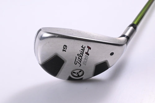 Titleist 909H #3 Hybrid / 19 Degree / Stiff Flex Aldila NV Green 85 Shaft