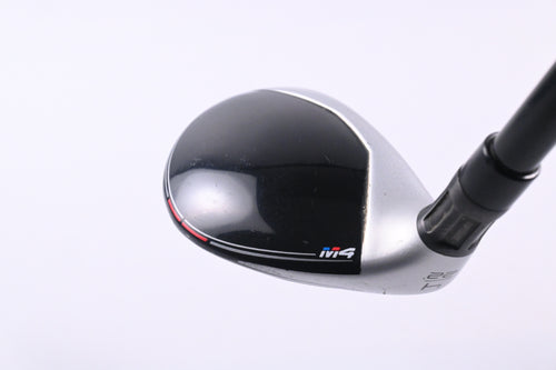 Left Hand Taylormade M4 #4 Hybrid / 22 Degree / Regular Flex Fujikura Atmos 6