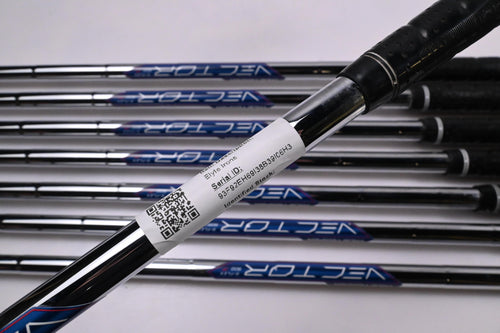 Callaway Elyte Irons / 4-PW+GW / Stiff Flex Vector 90 Shafts