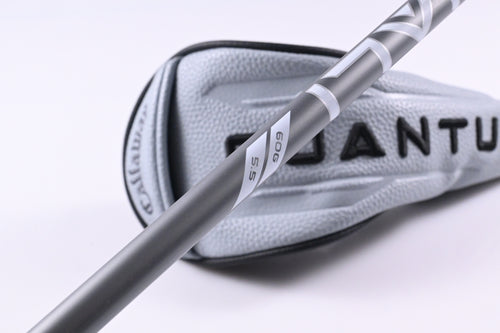 Callaway Quantum Max #4 Hybrid / 21 Degree / Regular Flex Denali Frost Silver 60